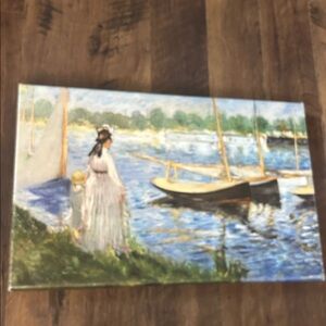 Like New “The Seine At Argenteuil” hand painted oil painting reproduction